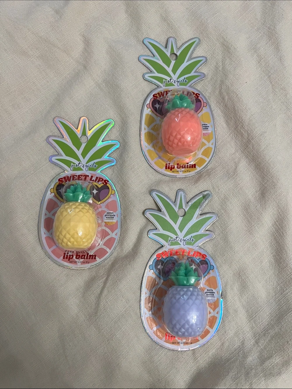 Pineapple Sweet Lips Lip Balm Collection